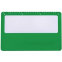 超薄PVC名片式放大镜85*55银行卡身份证便携式放大镜活动用可定制