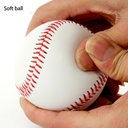 sunlee 9英寸 （7.2cm）软式棒球 硬式棒球 中小学生练习比赛用球