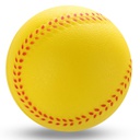 岑岑 PU棒球 发泡棒球弹力球 PU压力垒球学生软式玩具棒球