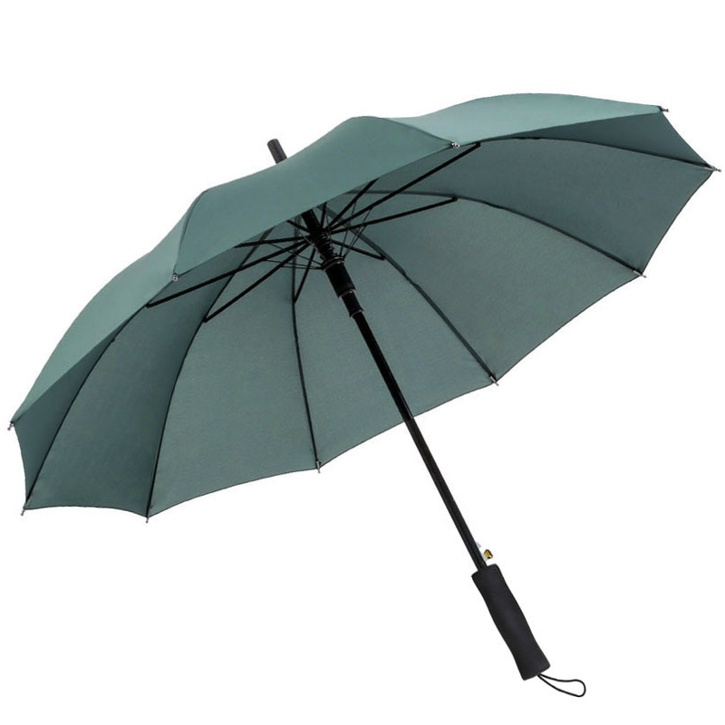 OUH0004 新款加固加大防风雨伞自动晴雨伞厂家印制logo广告伞直杆长柄雨伞