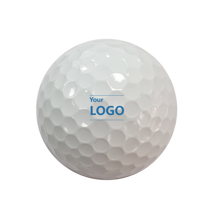高尔夫进口沙林材质三层高弹力远距离比赛球可定制LOGO