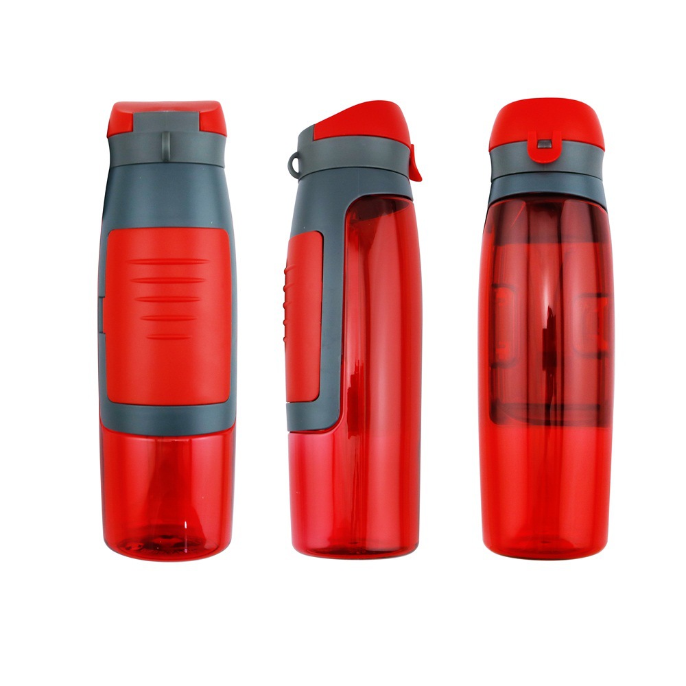 厂家批发750ml塑料水壶 跑步健身运动水杯 大容量户外骑行水壶