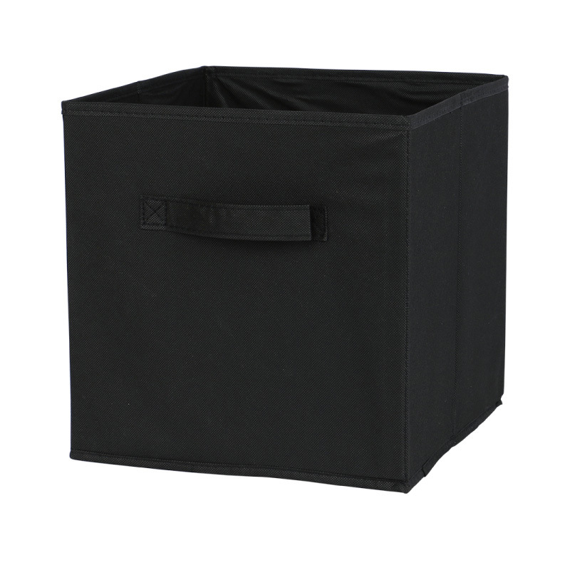厂家直销 10.5英寸优质可折叠无纺布收纳盒结实耐用无纺布收纳箱