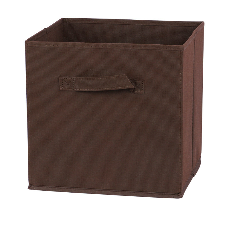 厂家直销 10.5英寸优质可折叠无纺布收纳盒结实耐用无纺布收纳箱