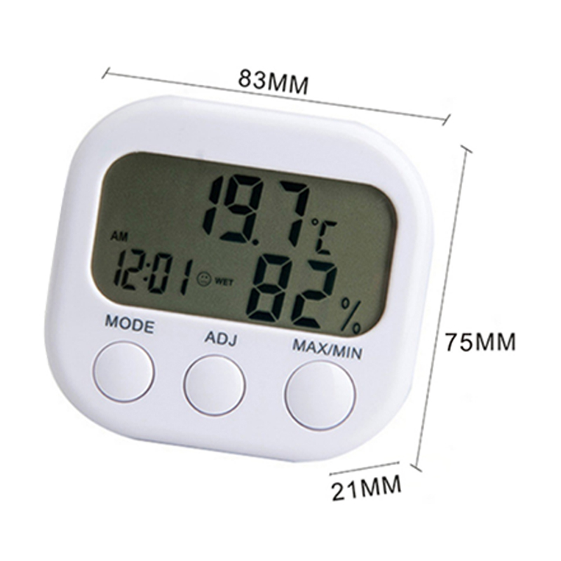106室内外电子 温度计 数字数显表 家用婴儿房 花房温湿度计