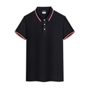 清凉一夏爽肤翻领短袖文化衫广告衫团体工作服活动服支持印制logo