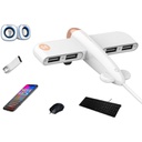 空军一号usb hub扩展器2.0电脑集线器1拖4飞机分线器 礼品定制