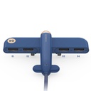 空军一号usb hub扩展器2.0电脑集线器1拖4飞机分线器 礼品定制
