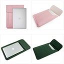 适用于苹果笔记本电脑包 MacBook Pro皮革电脑包 磁扣皮革保护套