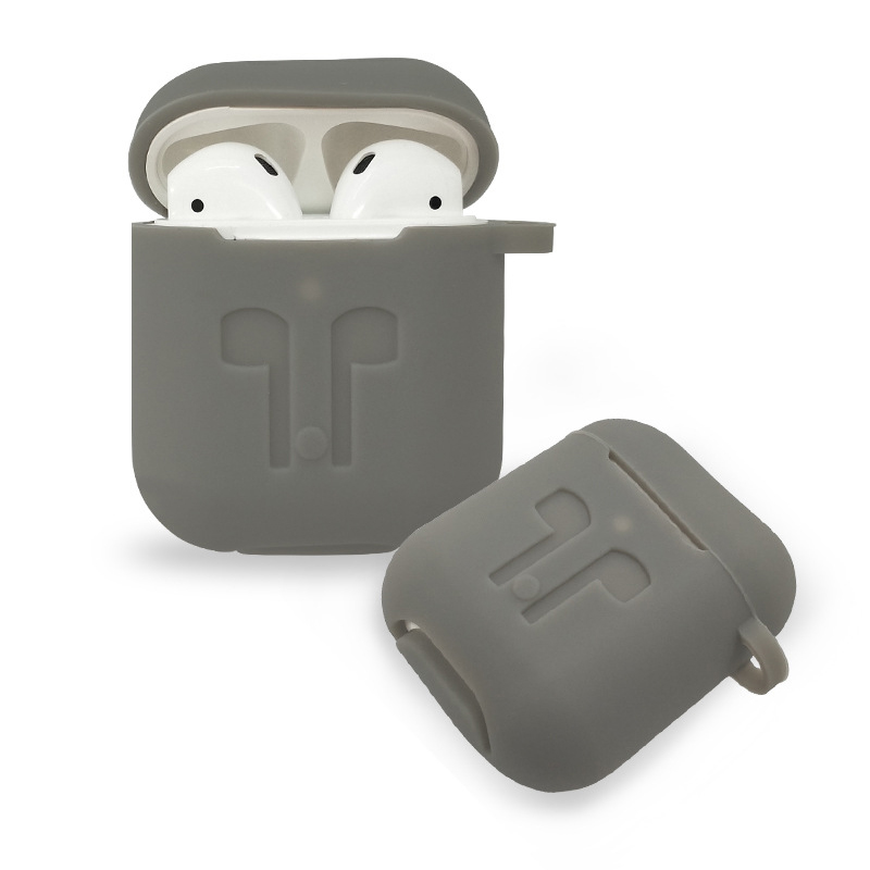 适用苹果耳机保护套 无线蓝牙耳机Airpods1代2代硅胶防摔壳厚款