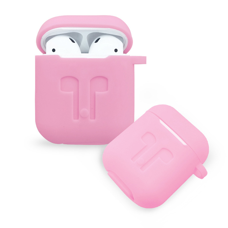 适用苹果耳机保护套 无线蓝牙耳机Airpods1代2代硅胶防摔壳厚款