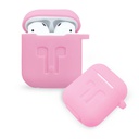 适用苹果耳机保护套 无线蓝牙耳机Airpods1代2代硅胶防摔壳厚款