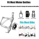 铝合金水壶架自行车水壶架一体成型山地车水杯架可调节转换底座