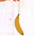 韩款硅胶创意零钱包定制 硅胶香蕉拉链小钱包 收纳包 硬币包笔袋