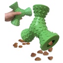 亚马逊热卖橡胶三面漏食宠物玩具 大型犬益智磨牙狗狗玩具球 现货