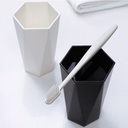 厂家直销口杯菱形塑料漱口杯洗漱杯家用旅行创意情侣款刷牙杯