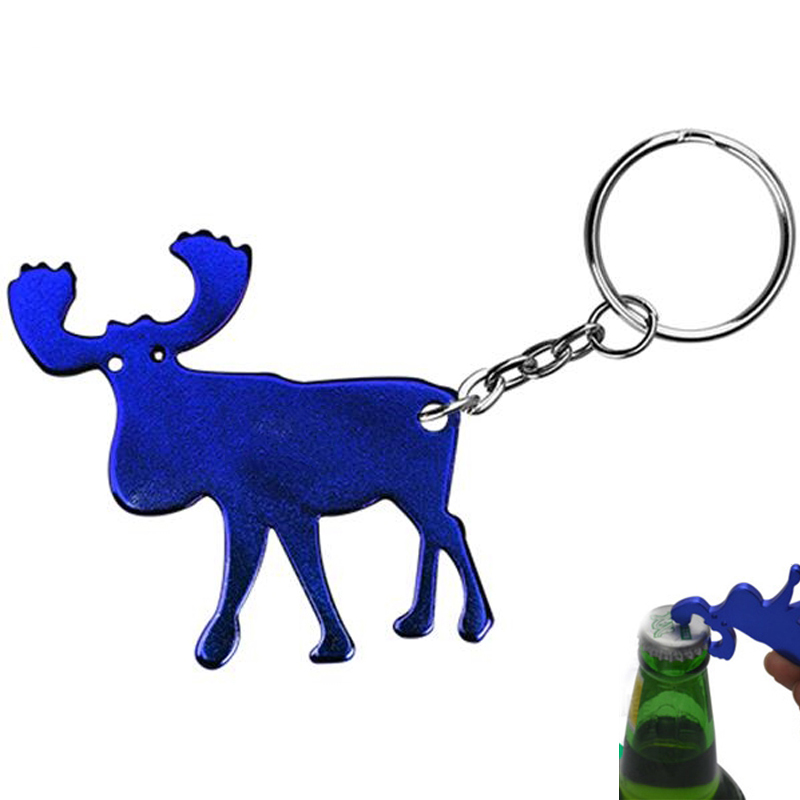 卡通鹿形铝合金啤酒开瓶器