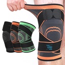 运动护膝绑带加压篮球男女健身跑步登山骑行针织护膝盖亚马逊批发