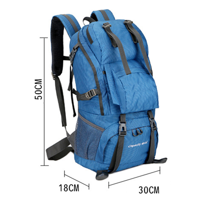 定制LOGO跨境货源户外登山包运动男女双肩徒步旅行背包一件代发