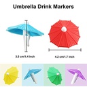 创意雨伞酒杯标记 伞型酒杯标识 party用品