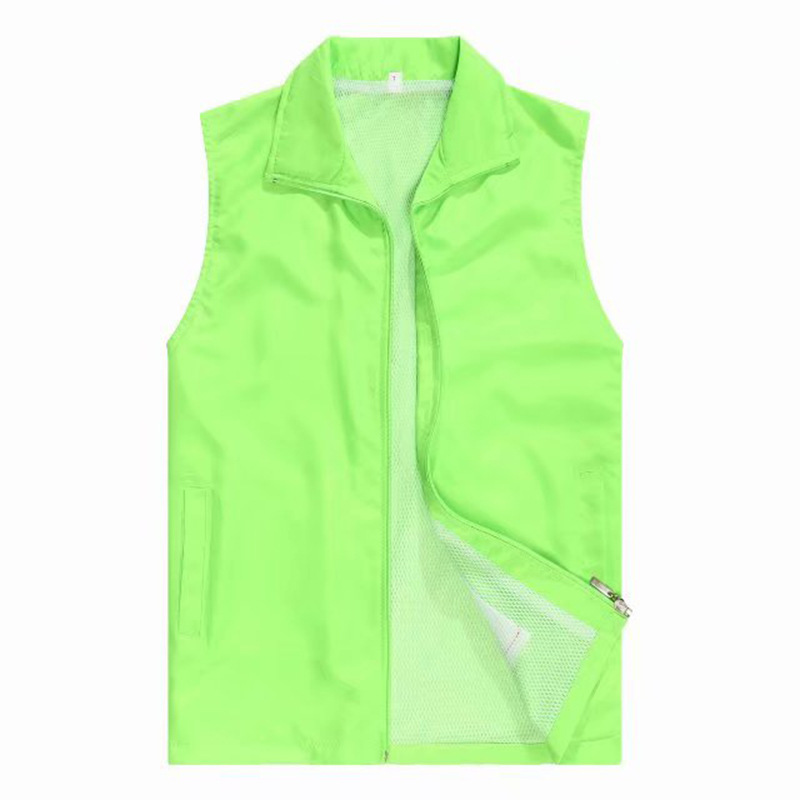 四季广告衫志愿者马甲定制义工超市工作服背心广告印字印LOGO批发