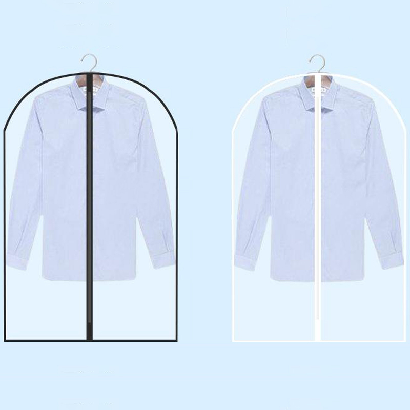 家用衣服防尘袋韩式简约衣柜防尘罩加厚透明挂式大衣西服防尘套罩