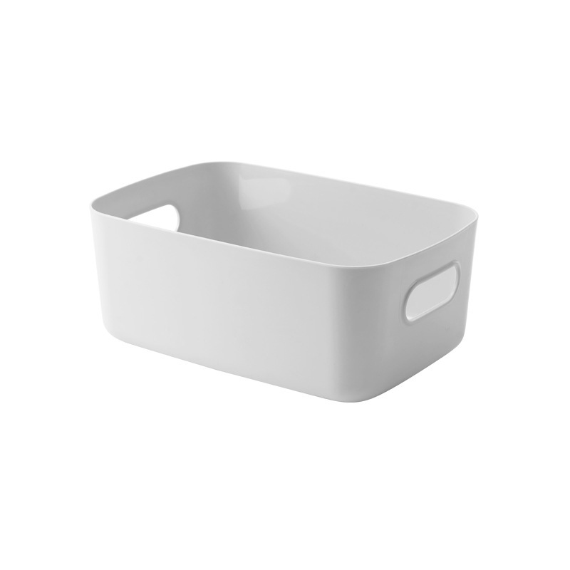 HOB6032 - Plastic Home Storage Box 杂物收纳筐桌面收纳盒塑料化妆品储物盒家用厨房卫生间整理盒篮子