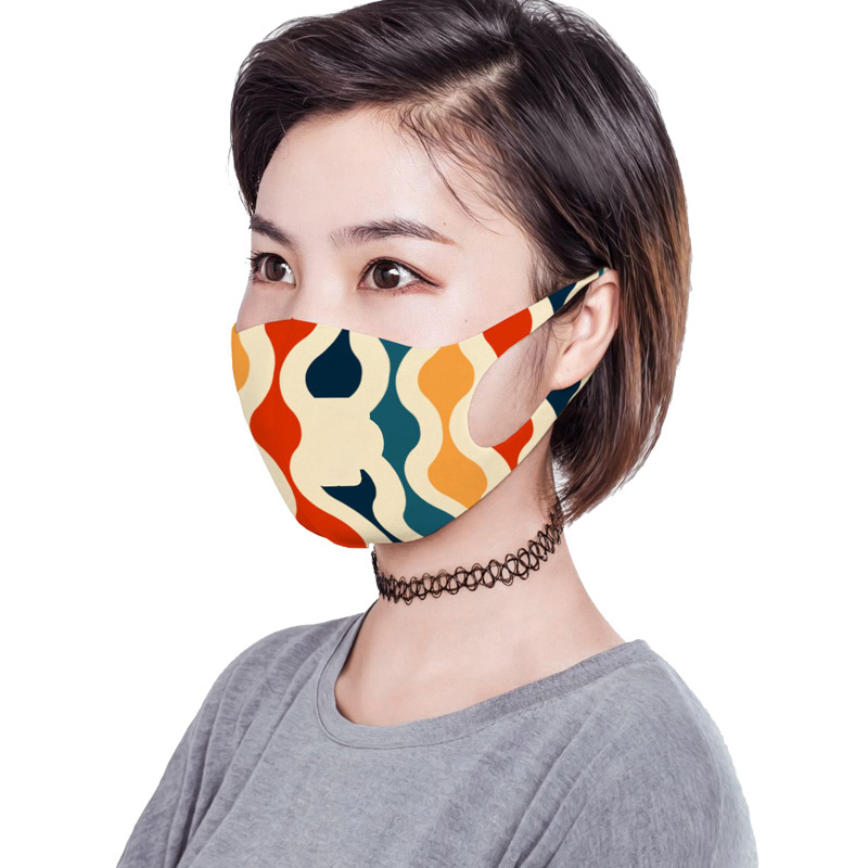 HOB2036-S 批发秋冬季防尘布口罩棉冰丝男女明星儿童黑色时尚立体透气可清洗（补资料）