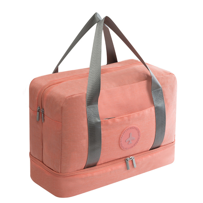 BGG1019 - Weekender Bag with Dry and Wet Separation Compartments invite.l游泳干湿分离包 加大防水健身包袋泳衣收纳洗漱包浴衣袋