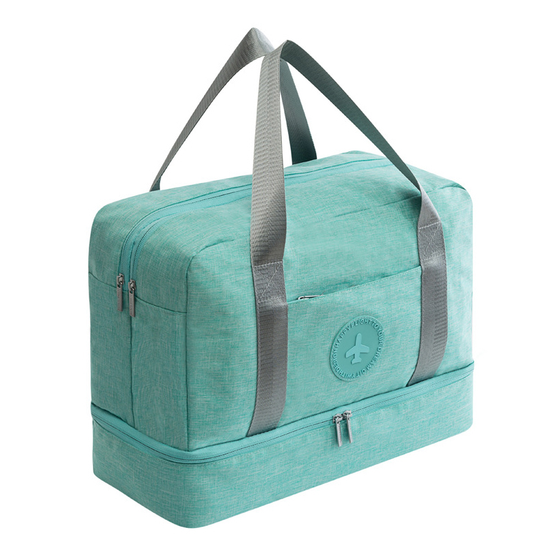 BGG1019 - Weekender Bag with Dry and Wet Separation Compartments invite.l游泳干湿分离包 加大防水健身包袋泳衣收纳洗漱包浴衣袋