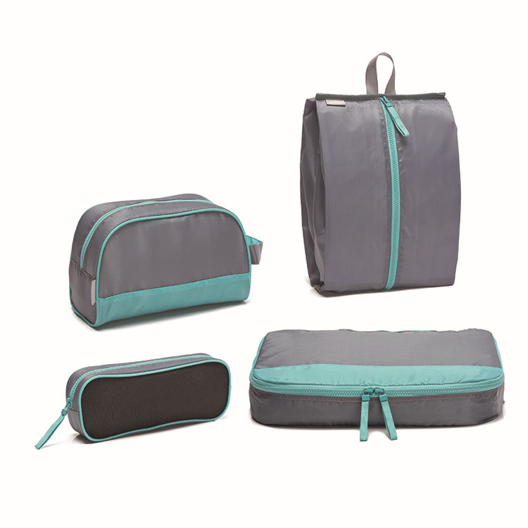 BGG1012 - 4-piece Waterproof Travel Organizer Bags 礼品订制旅行收纳四件套装防水收纳包多功能收纳袋洗漱包