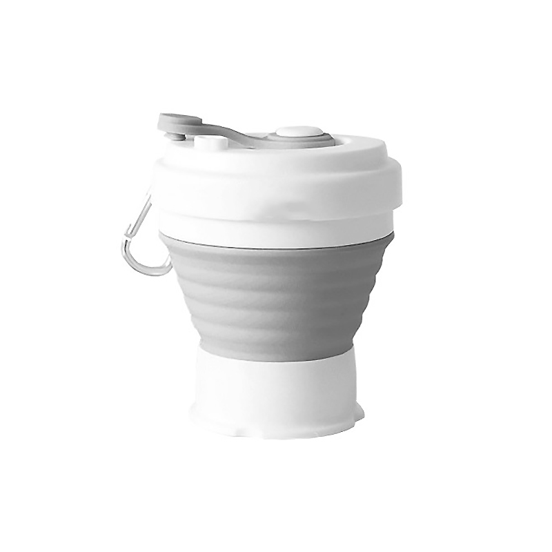 DRA 1004-S创意户外硅胶折叠水杯硅胶折叠杯硅胶水杯旅行礼品定制logo