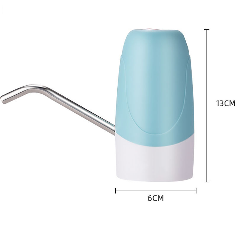 联为桶装水抽水器 家用办公室饮水机迷你电动压水器商场USB充电