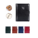 PSN1010 - Loose-leaf Notebook with Multi-function Leather Sleeve 商务活页多功能记事PU皮面本笔记本日记本