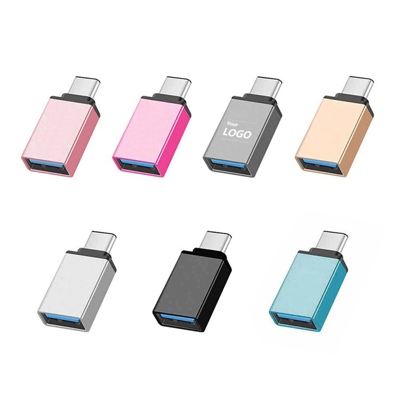 F511123type-c转接头usb3.0转type-c转接头铝合金otg转换头适用小米