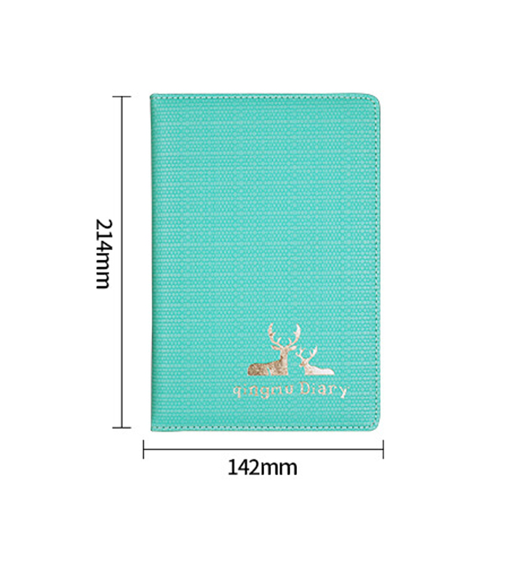PSN1007 - Minimalist Pastel Journal Notebook A5日韩简约创意小清新商务办公文具笔记本定制LOGO学生日记手账本