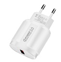 单口 快充闪充 智能手机充电器5V/3A充电头欧规 美规 快充QC3.0