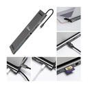 F511994 十合一Type-c扩展坞 笔记本多功能拓展坞 USB集线器 usb-c hub