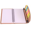 PSN1014 - Spiral Hand Notebook with Sticky Notes Set 创意新款环保定制加厚牛皮笔记本多功能小本子便签本带笔线圈本