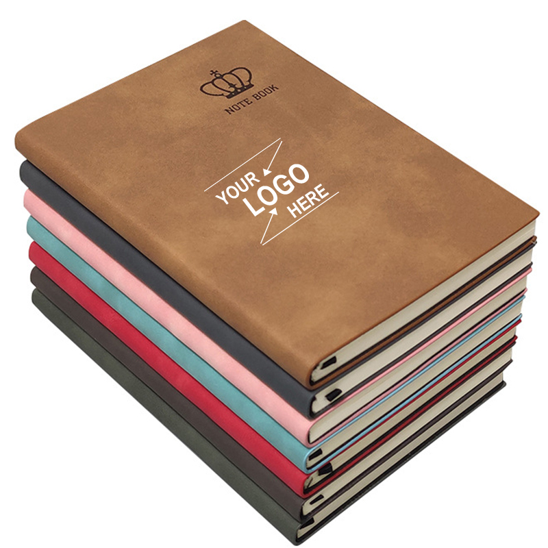PSN1022 - A5 B5 Sheepskin Retro Noteboo 现货A5羊巴皮日记本定做商务办公会议记事本B5加厚复古笔记本定制