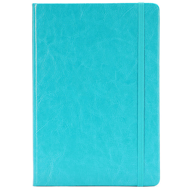 PSN1025 - Hardbound Colored A5 Journal Notebook 精装日记本硬面绑带本变色PU记事本定做办公笔记本a5定制可印LOGO