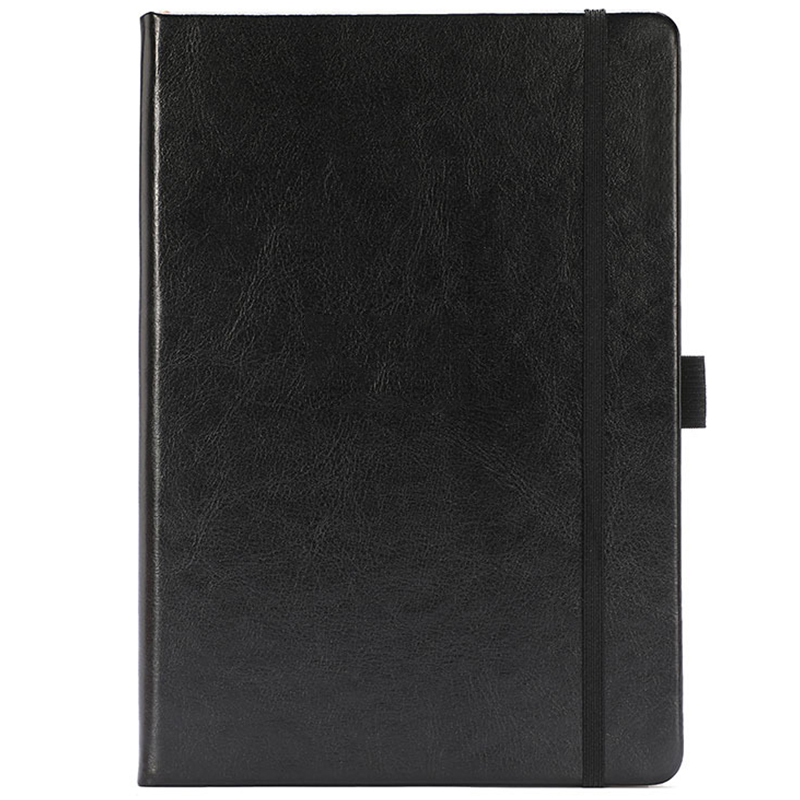 PSN1025 - Hardbound Colored A5 Journal Notebook 精装日记本硬面绑带本变色PU记事本定做办公笔记本a5定制可印LOGO