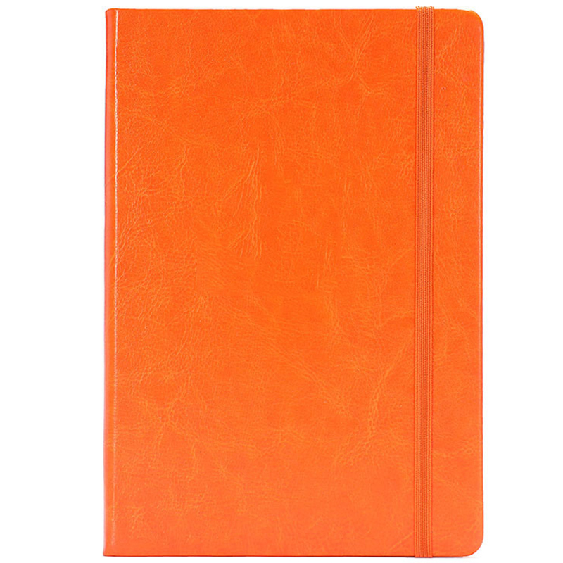 PSN1025 - Hardbound Colored A5 Journal Notebook 精装日记本硬面绑带本变色PU记事本定做办公笔记本a5定制可印LOGO