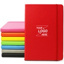 PSN1025 - Hardbound Colored A5 Journal Notebook 精装日记本硬面绑带本变色PU记事本定做办公笔记本a5定制可印LOGO