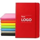 PSN1025 - Hardbound Colored A5 Journal Notebook 精装日记本硬面绑带本变色PU记事本定做办公笔记本a5定制可印LOGO