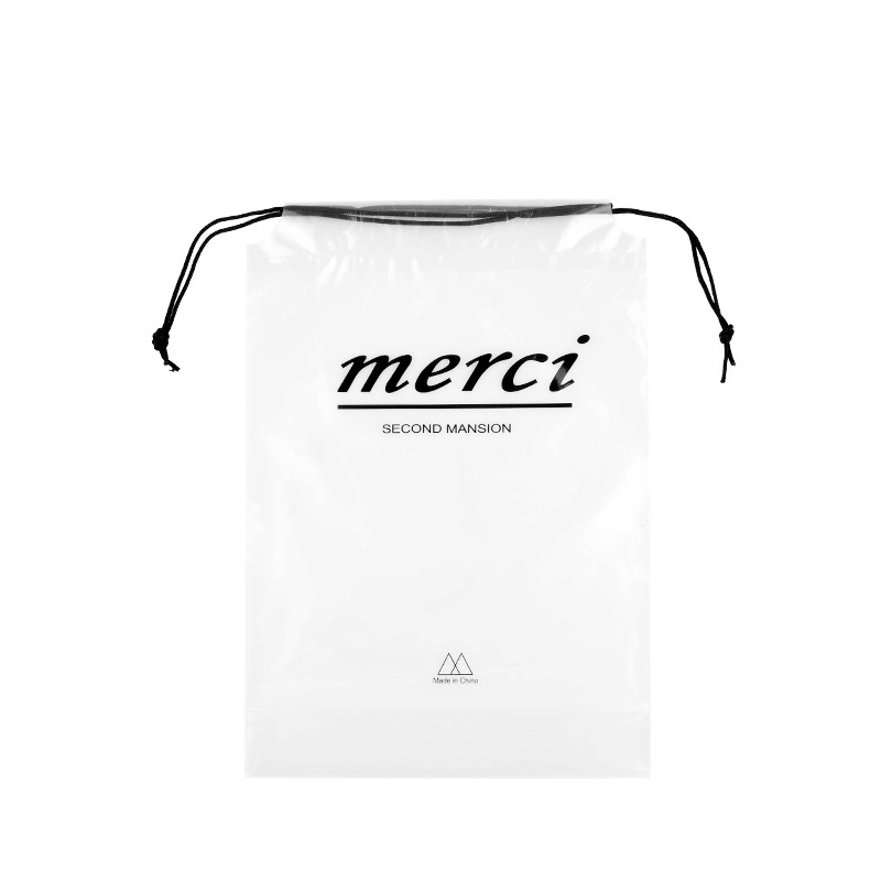 BGG1011 - PE Transparent Waterproof Dust-proof Storage Bag鞋袋子装鞋子的收纳袋旅行鞋包收纳包束口防尘袋家用鞋罩鞋袋鞋套