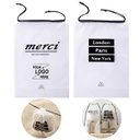 BGG1011 - PE Transparent Waterproof Dust-proof Storage Bag鞋袋子装鞋子的收纳袋旅行鞋包收纳包束口防尘袋家用鞋罩鞋袋鞋套