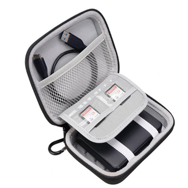 BGE1005 - Multifunction Hard Case Protective Bag 现货 2.5寸移动硬盘电源包耳机包多功能数据线数码配件收纳包盒