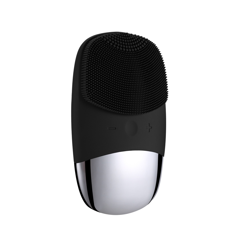 BR001385 - 现货 新款硅胶洁面仪 电动超声波防水毛孔清洁器 深层按摩洗脸仪
