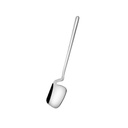 BR001455 - 304不锈钢咖啡勺水果叉雪糕勺调羹个性创意搅拌勺子新款挂壁勺